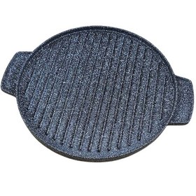 تابه گریل چدنی گرد درب دار سایز 28 پیلو